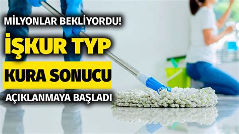 Işkur temizlik görevlisi kura sonuçları 2022